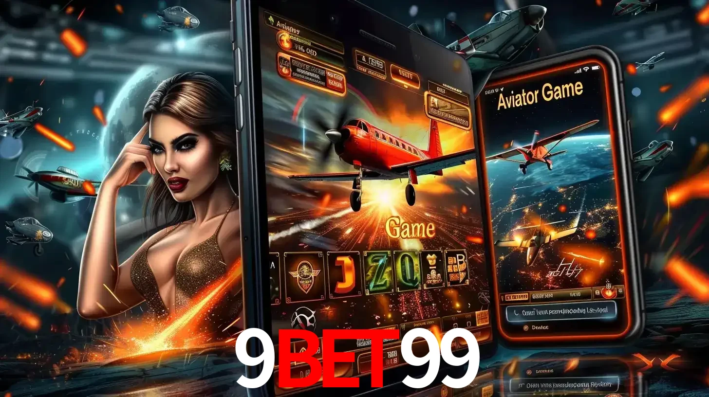 Mulher estilosa cercada por telas que exibem a jogabilidade do Aviator, capturando a intensidade e a estratégia deste popular crash game oferecido pelo 9bet99.